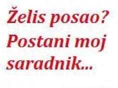 Stalni ili dodatni posao od kuce