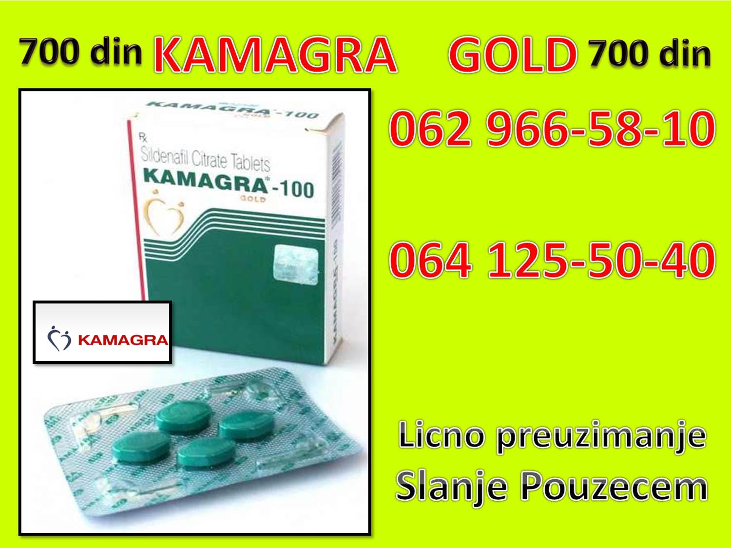 KAMAGRA GOLD 700 DIN!!!! 064/125-50-40      062/966-58-10