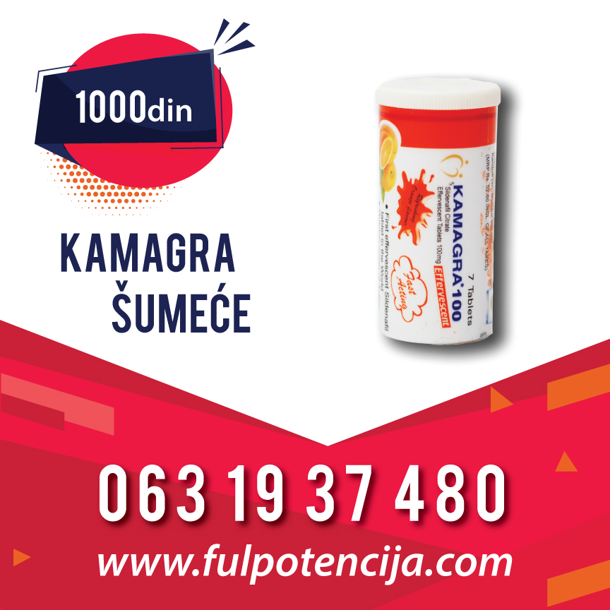 Kamagra Sumece tablete Novi Sad Cena 1000 din