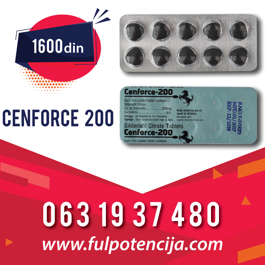 Viagra (Cenforce200)-Novi Sad Cena 1600 din 063/1937-480